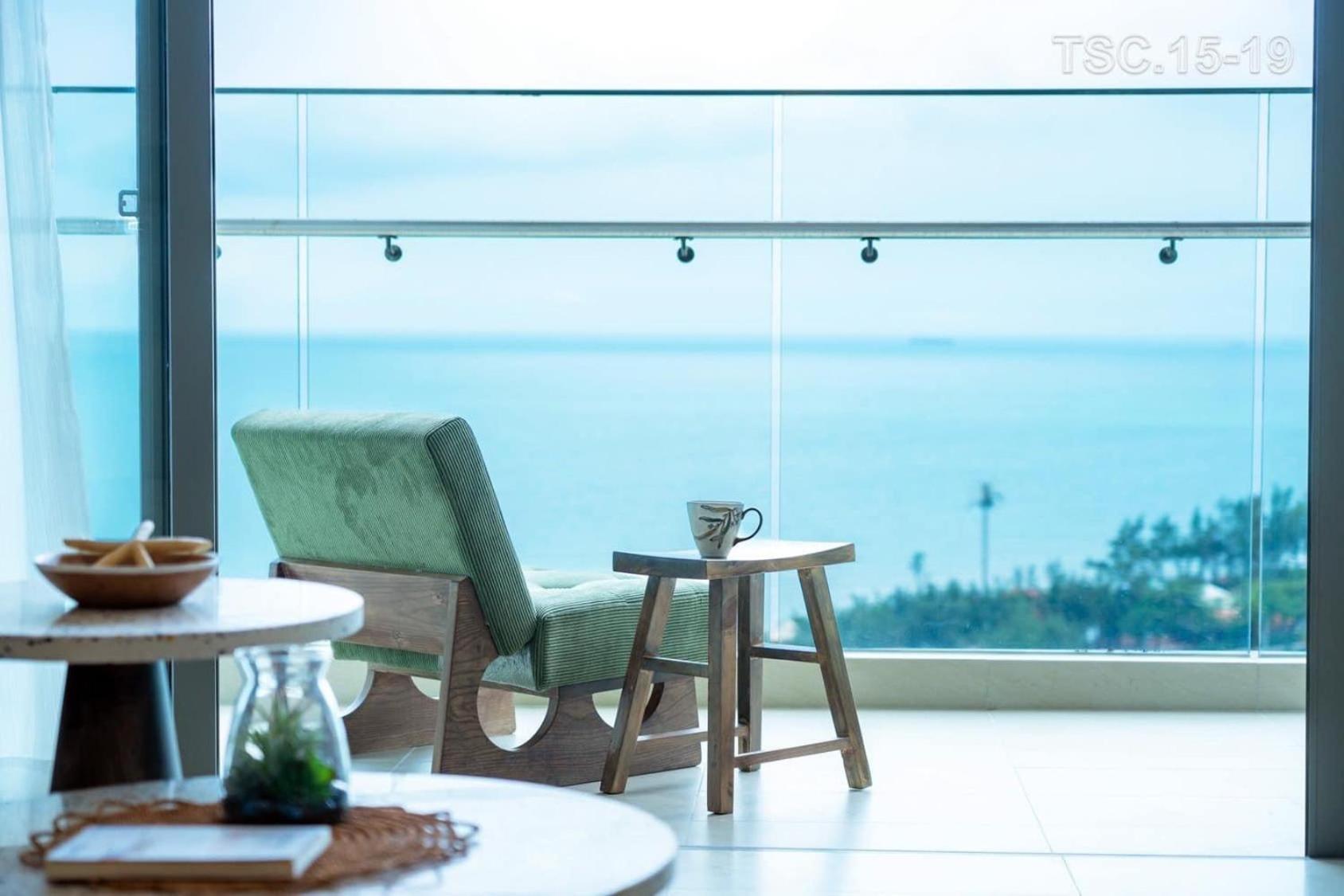 The Sóng Apartment - Căn Hộ Nghỉ Dưỡng Miễn Phí Hồ Bơi Vô Cực,Công Viên Nước Trẻ Em Vung Tau Exterior foto