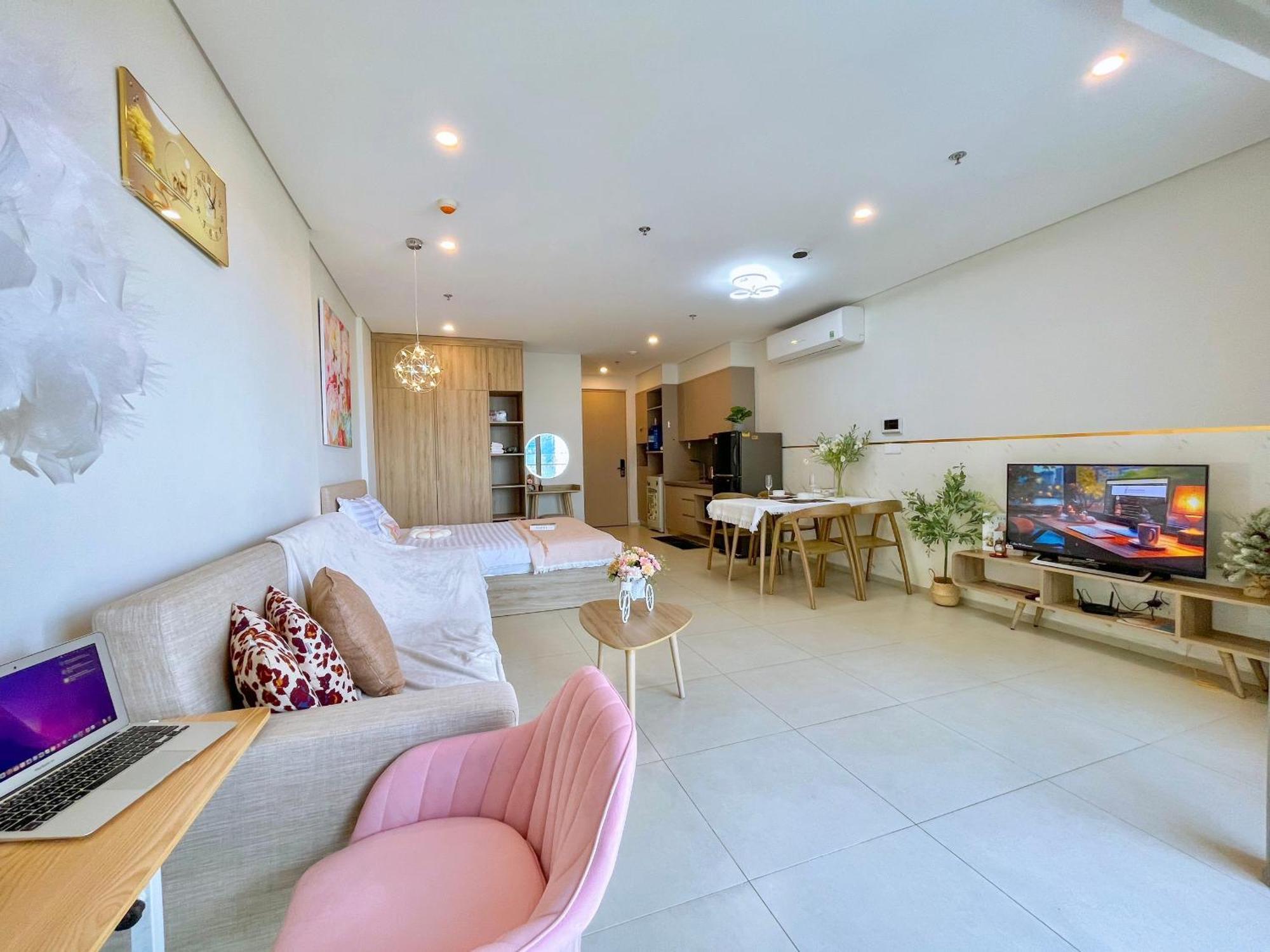 The Sóng Apartment - Căn Hộ Nghỉ Dưỡng Miễn Phí Hồ Bơi Vô Cực,Công Viên Nước Trẻ Em Vung Tau Exterior foto