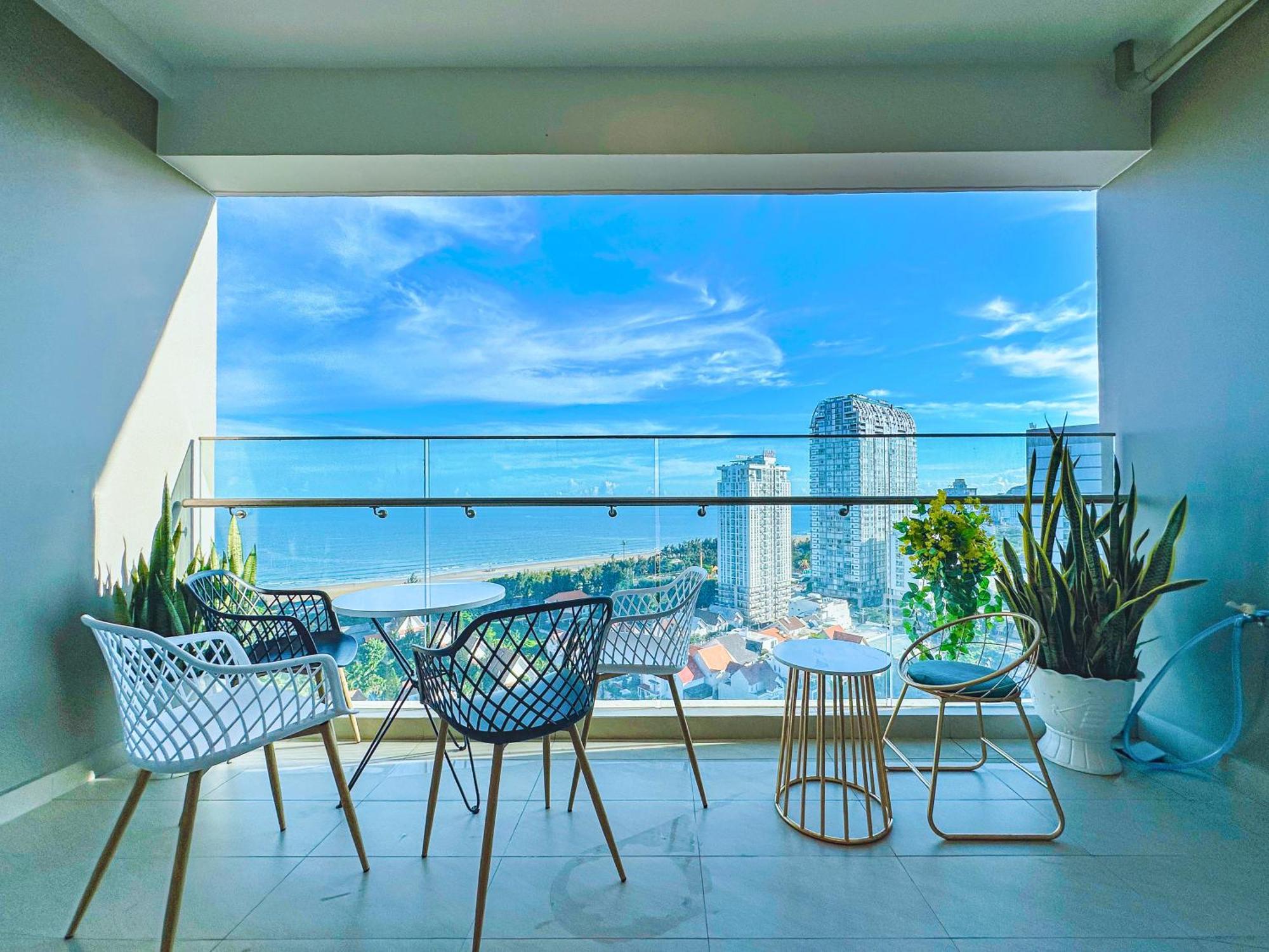 The Sóng Apartment - Căn Hộ Nghỉ Dưỡng Miễn Phí Hồ Bơi Vô Cực,Công Viên Nước Trẻ Em Vung Tau Exterior foto